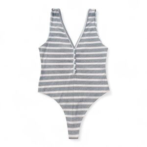 NWOT American Apparel Women's Striped Bodysuit
